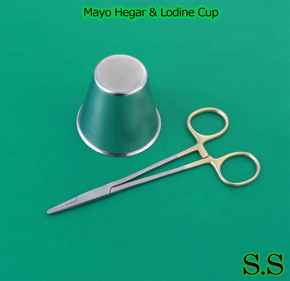 2 Pcs Stainless Steel Surgical Instruments Set DS-649