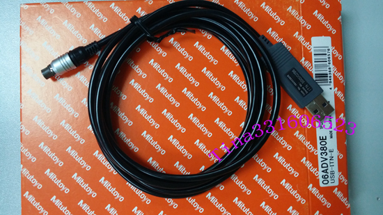 1 PCS NEW Mitutoyo 06AFM380E  USB Input Tool USB-ITN-E Data Cable