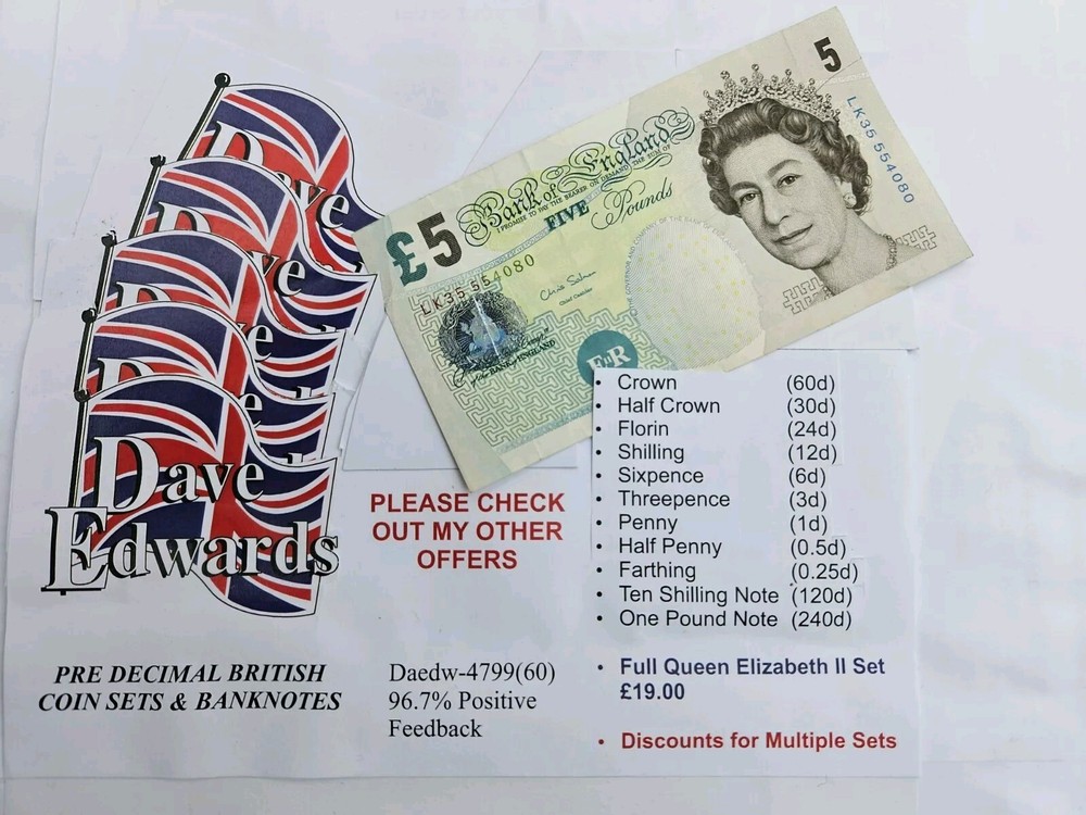 Pre-Decimal British Banknote