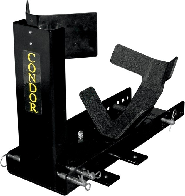 Condor Trailer Only Wheel Chock Black