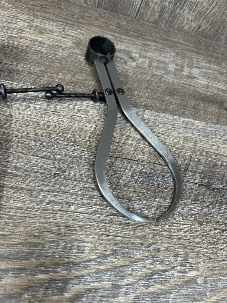 Set of 6” Spring Caliper Inside & Out | Spring Divider Tool Set (3)