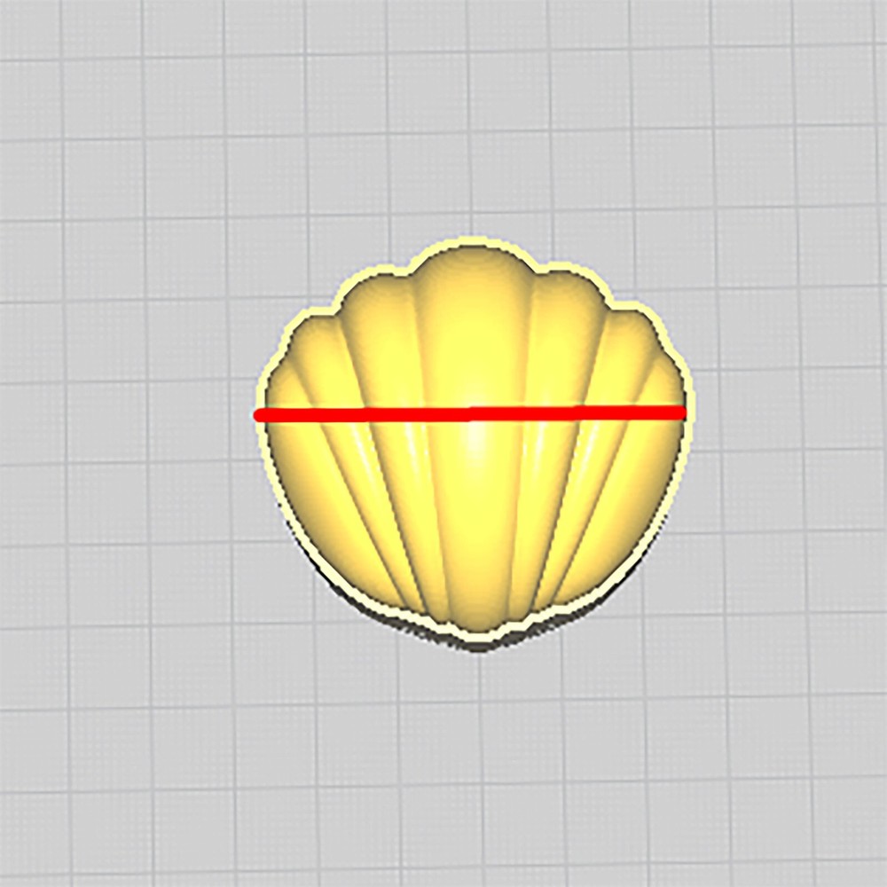 SEASHELL Bath Bomb Mold, DIY original BathBombs Set 3D Printed Kit