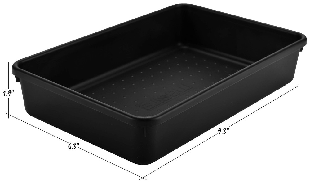 Interlocking Drawer Organizer Bins, Durable Plastic, Various Sizes for Custom...