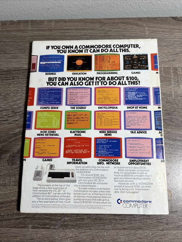 Compute! Magazine May 1983 Atari Commodore CPM Gaming Software Ads Articles etc