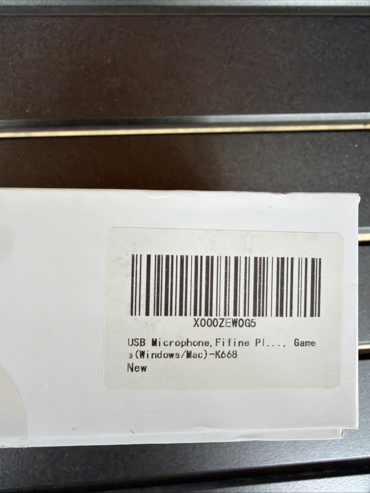 Fifine K668 USB Studio Microphone with Stand - Studio/DJ/Sing/Talk