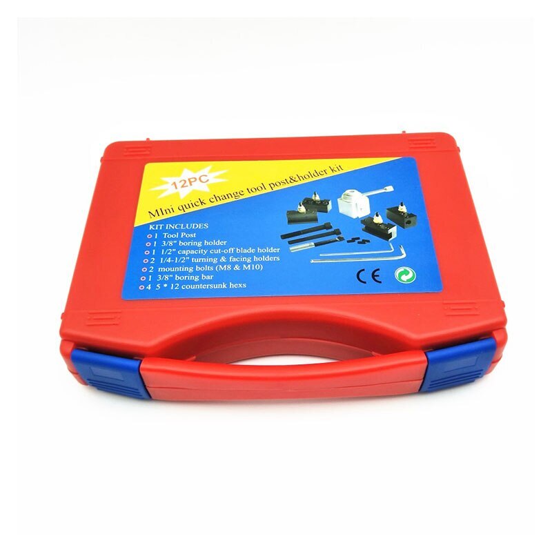 CNC Lathe Machine Mini Quick Change Tool Holder Post Cutter Screw Kit Multi