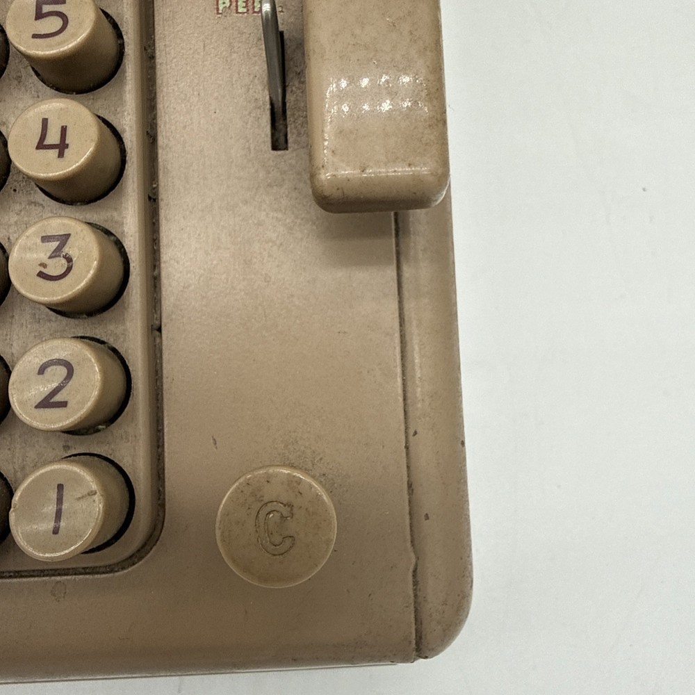Vintage NCR Adding Machine Untested For Parts Only