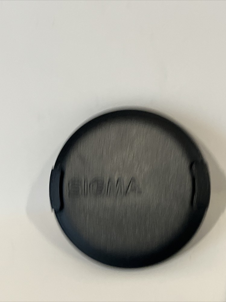 Sigma 55 mm Plastic Tab Lock Front Lens Cap Oem Original Replacement Good Cond