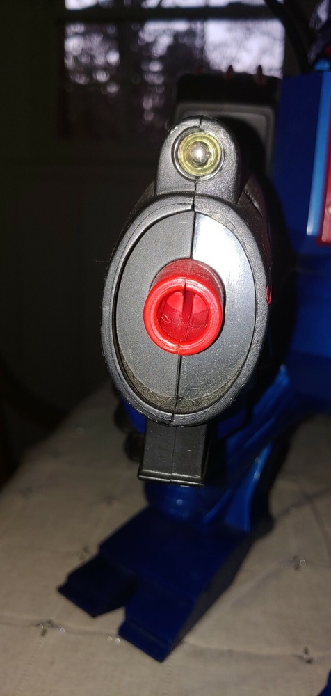 Commandobot 3 Voice Activated Remote Control Robot Headset Used