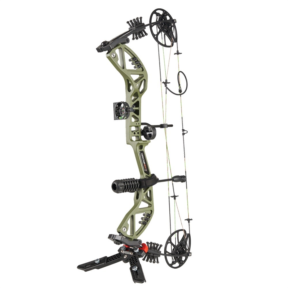 Compound Bow Kit 30-70lbs Adjustable Archery Bow Sight Hunting Arrows Target RH