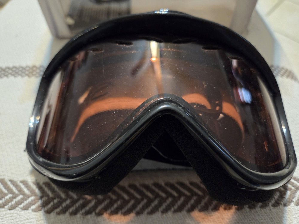 Smith Transit Black Snow Goggles
