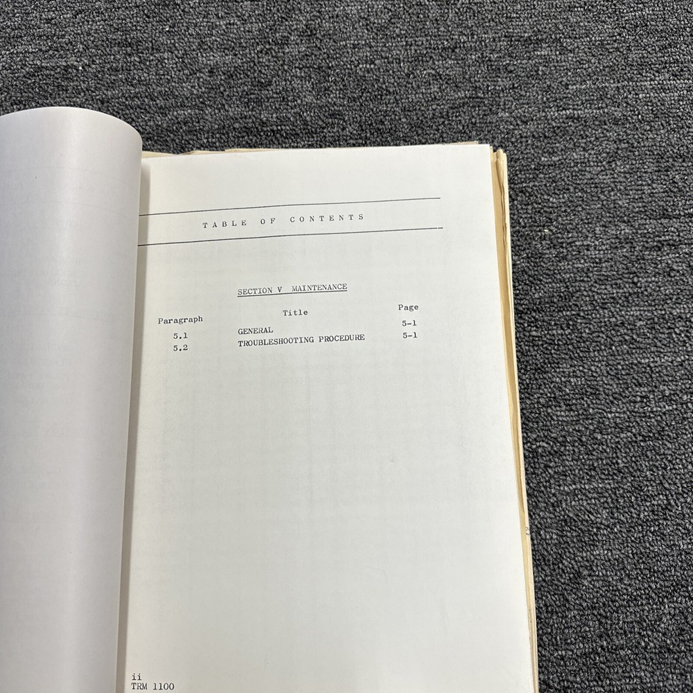 Trymetronics Series 4000 Digital Recorder Instruction Manual