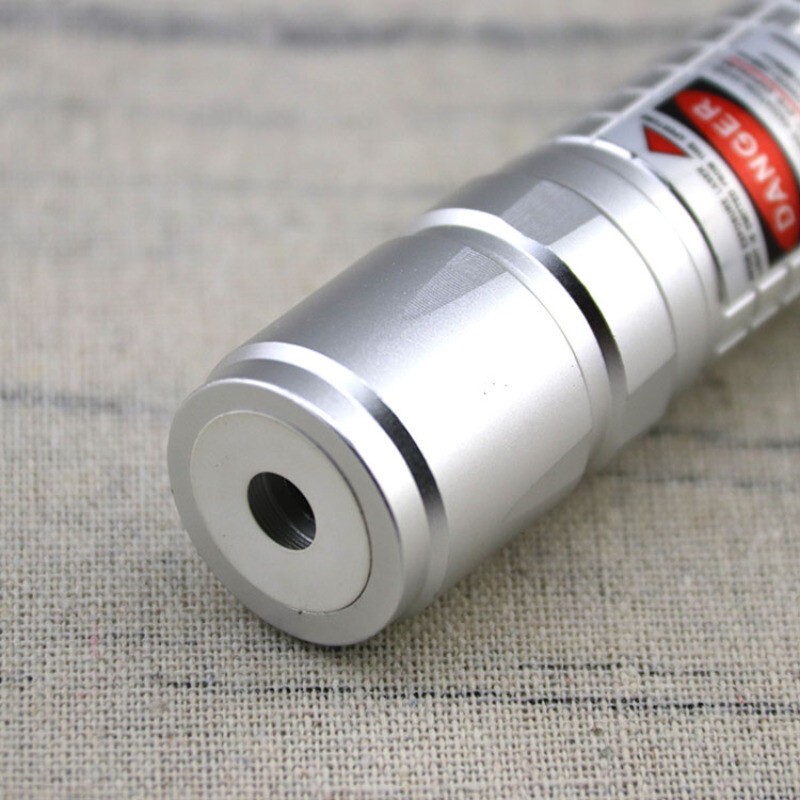 650NM Red Laser Pointer Adjustable Focus Light Visible Beam+ Battery + Charger