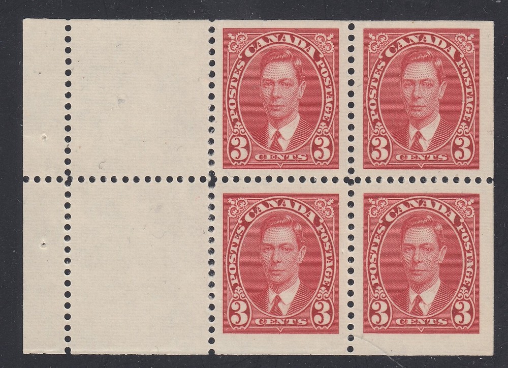 Canada #233a Mint Booklet Pane