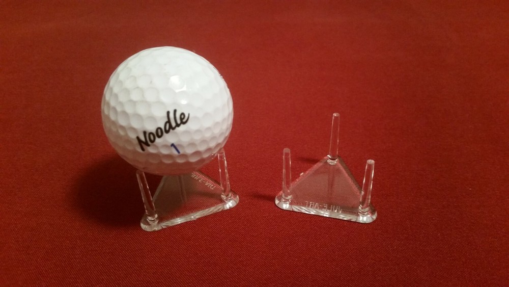 *#Triangle 1.5" Three (3) Peg Display Stand Minerals Fossils Crystals Seashells