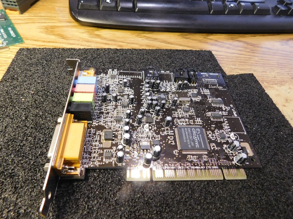 Creative Labs Model: SB0220 Sound Blaster Card.