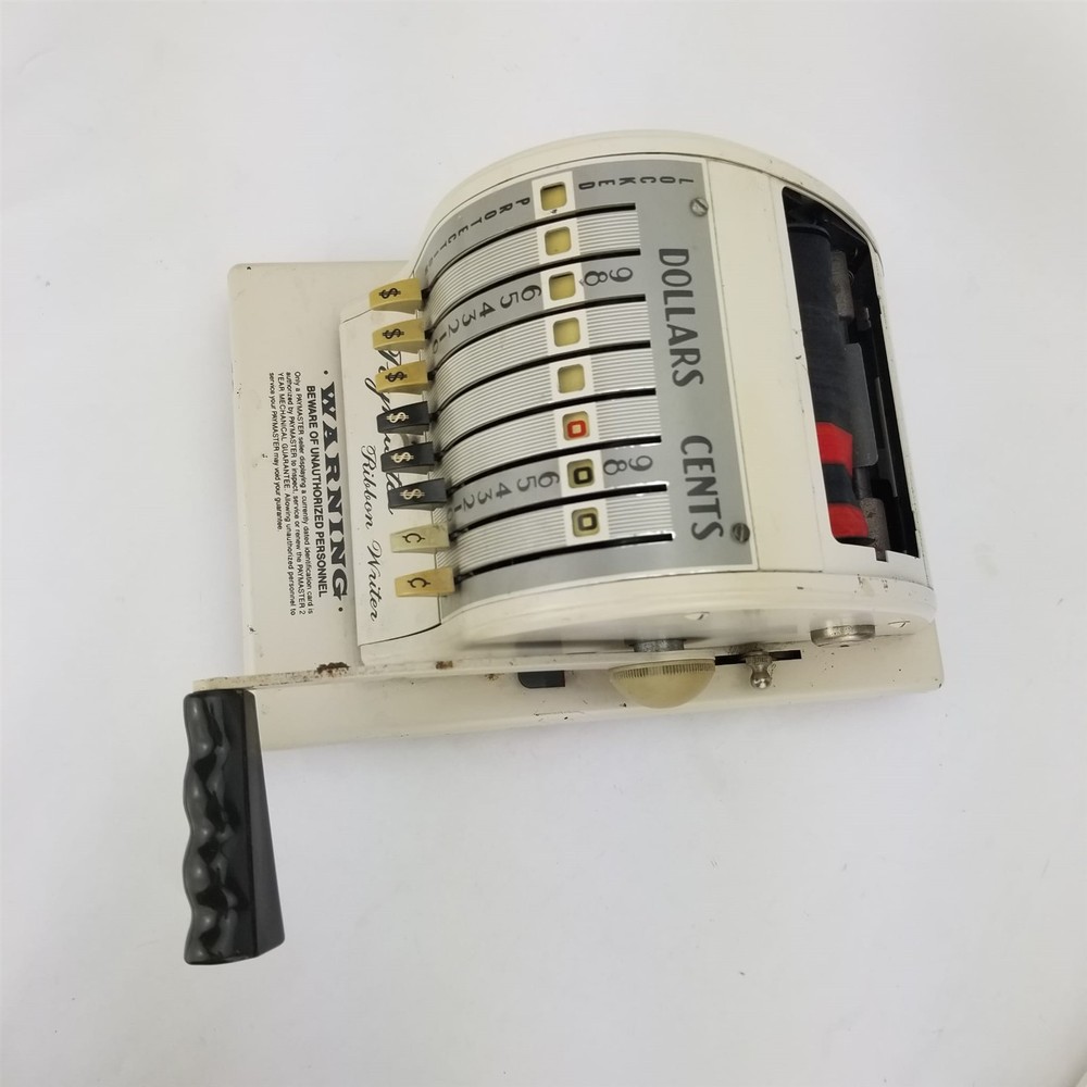 Paymaster Ribbon Series 8000 Writter Check Writter Machine