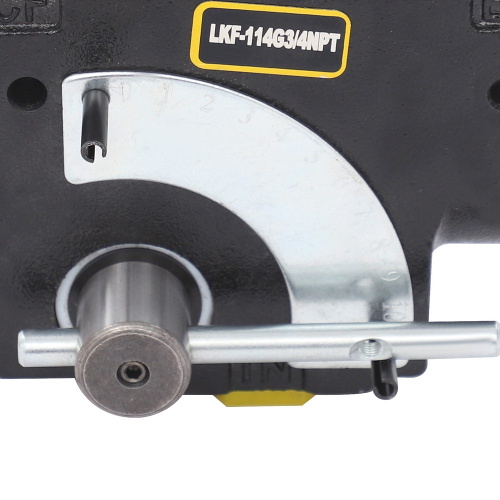 Hydraulic Adjustable Variable Flow Control Valve w/ Relief, 0-30 GPM, 3/4” NPT