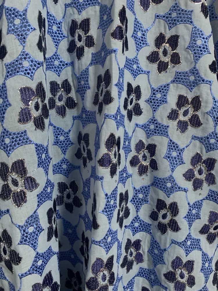Unbranded blue blouse & trousers set size 22