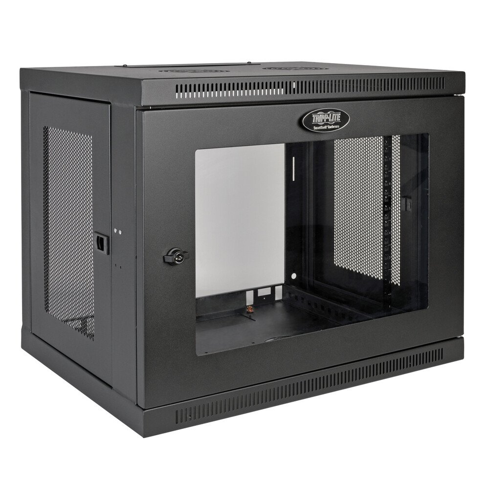 Tripp-Lite SRW9UG 9U Wall-Mount Rack Enclosure, Low-Profile Switch-Depth