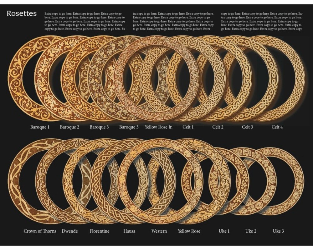 Ukulele Rosette, Celt 4