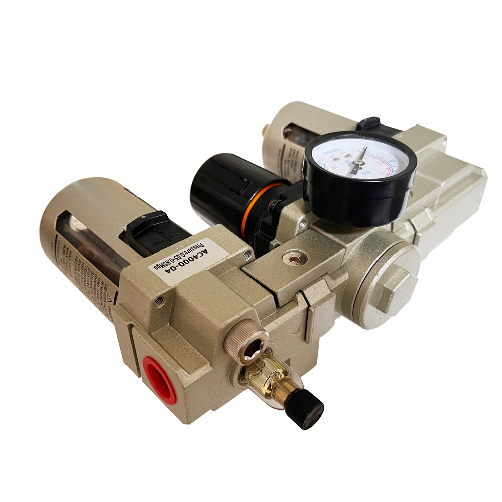 0.75'' NPT Filter Regulator Oiler Lubricator Compressed Air Source Treatment New