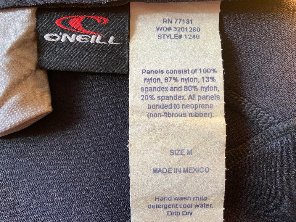 O'Neill Spring Wetsuit, Mens -- Medium (38-40)