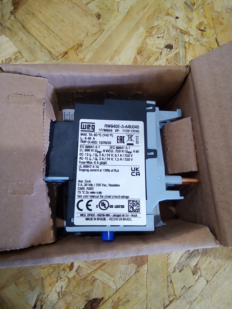 Weg Overload RELAY RWB40E-3-A4U040