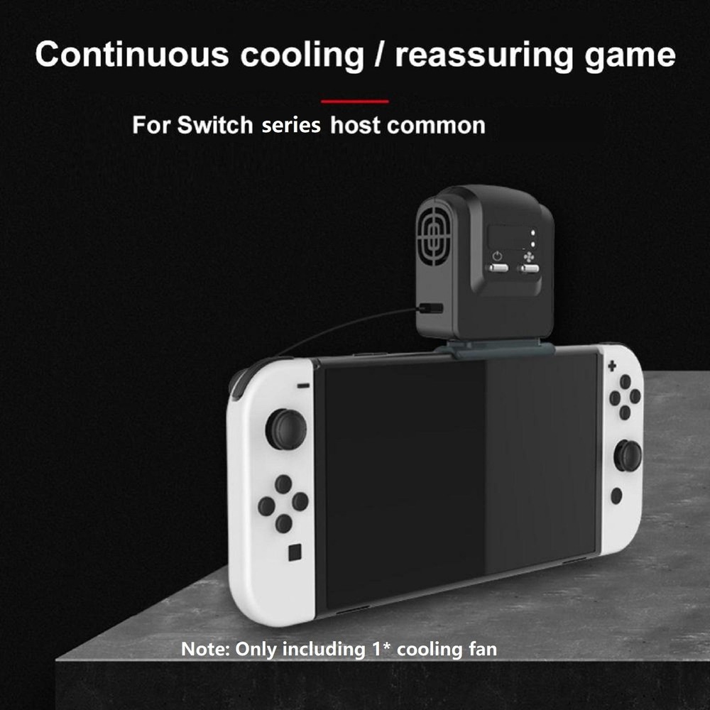 Type-C Fast Cooling Host Cooling Fan Base Heat Sink For Switch Oled Console