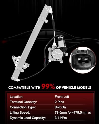 Power Window Regulator with Motor for:-Nissan Frontier Front Left Driver Side