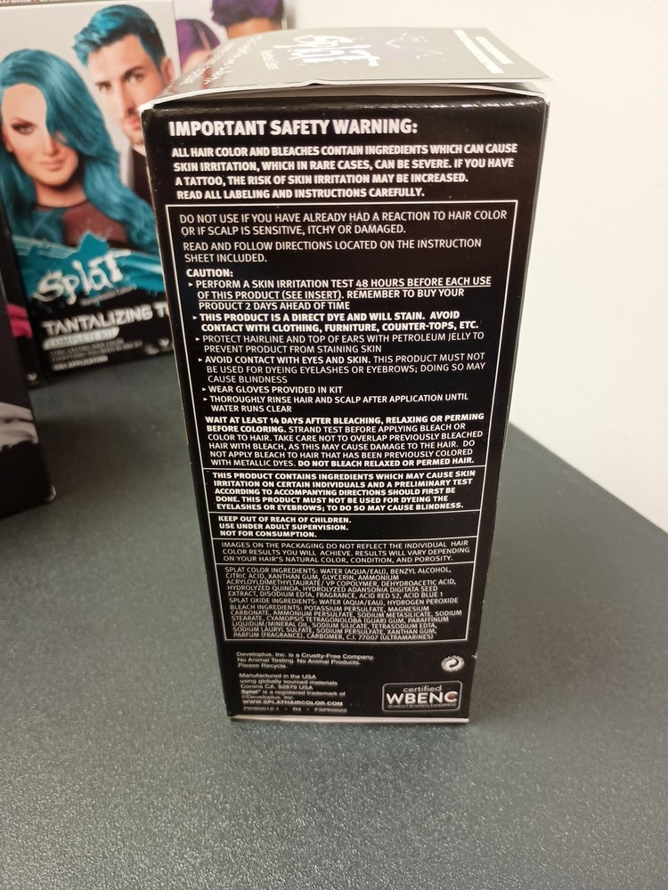 Splat Hair Color Complete Kit