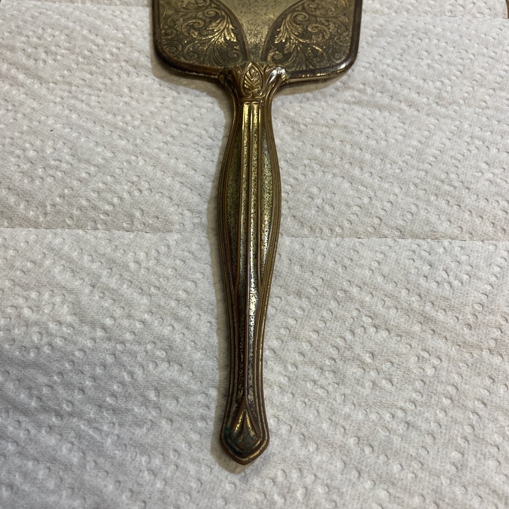 Vintage 1920/1930s Silver Vanity Mirror