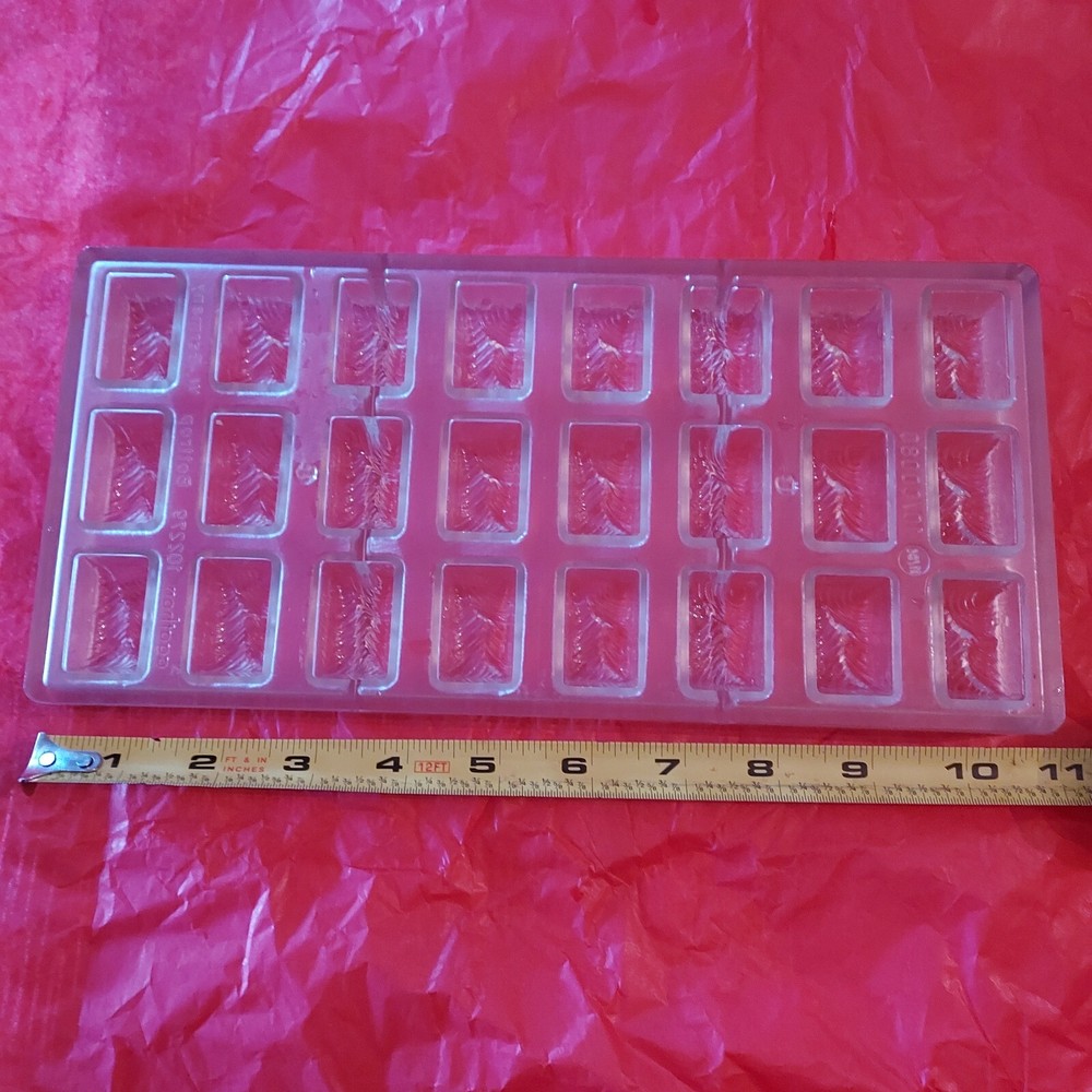 Vintage Candy Chocolate Mold Pro Decorative Rectangles Agathon Bottrop Germany