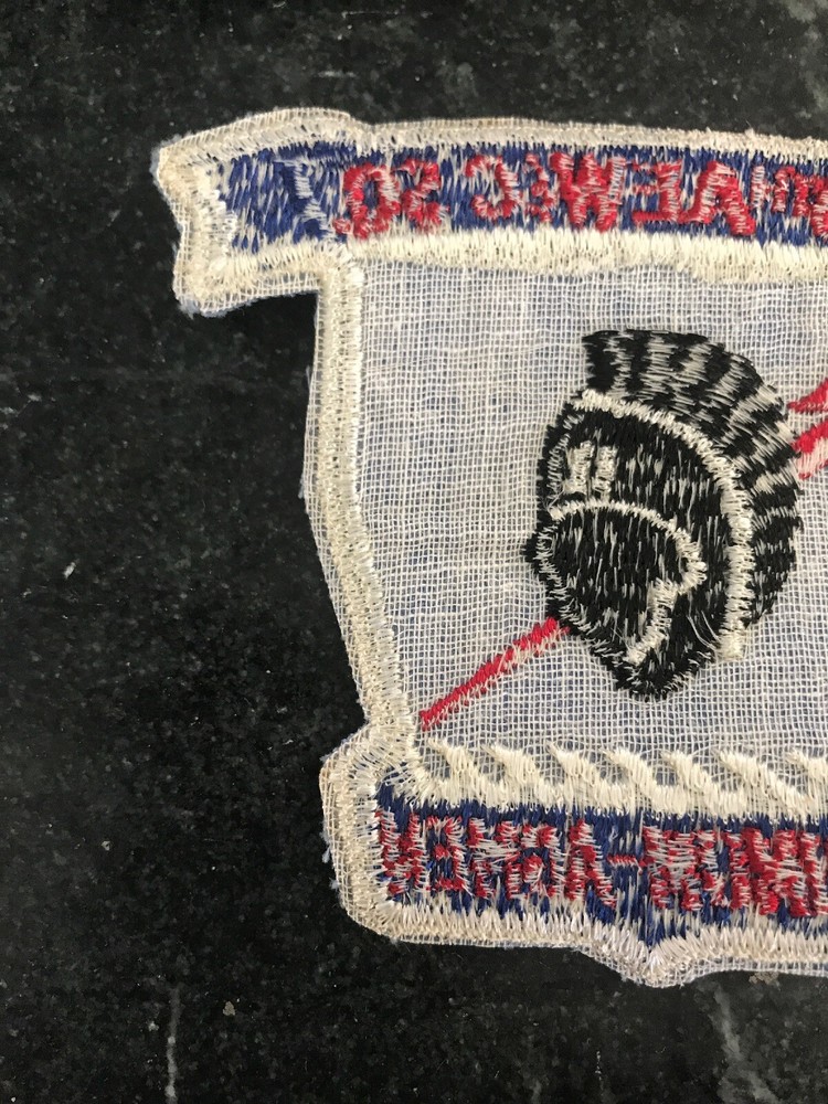 960th AEW Early Warning Control Squadron Rare 70s Patch 4” USAF Air Force