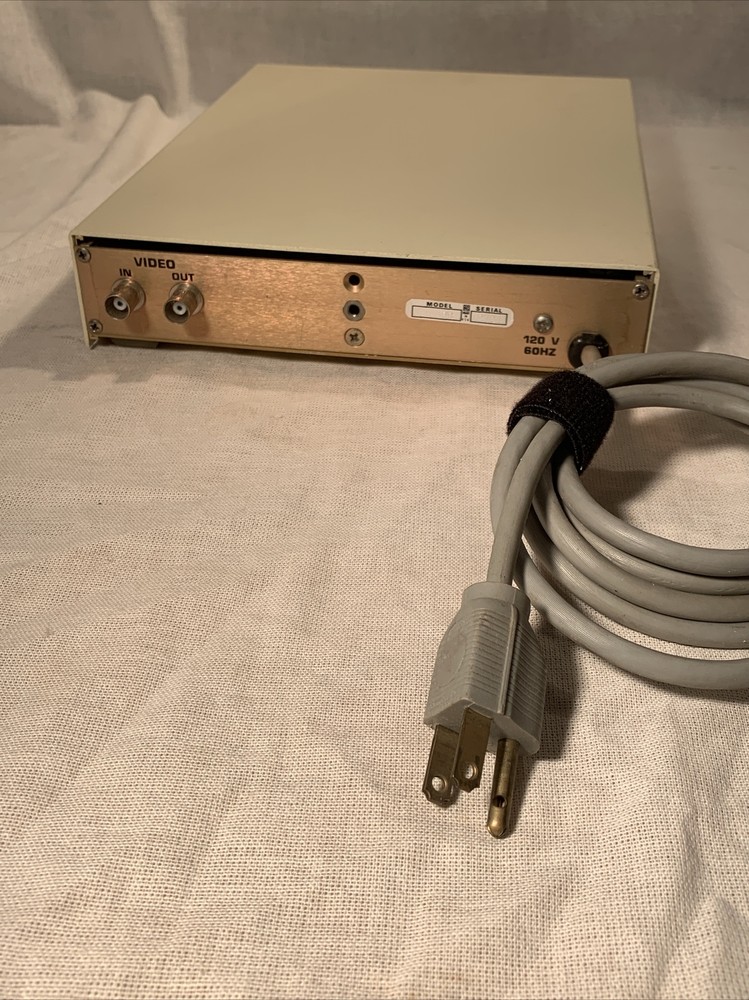 Vintage RCA Video Date Time Generator