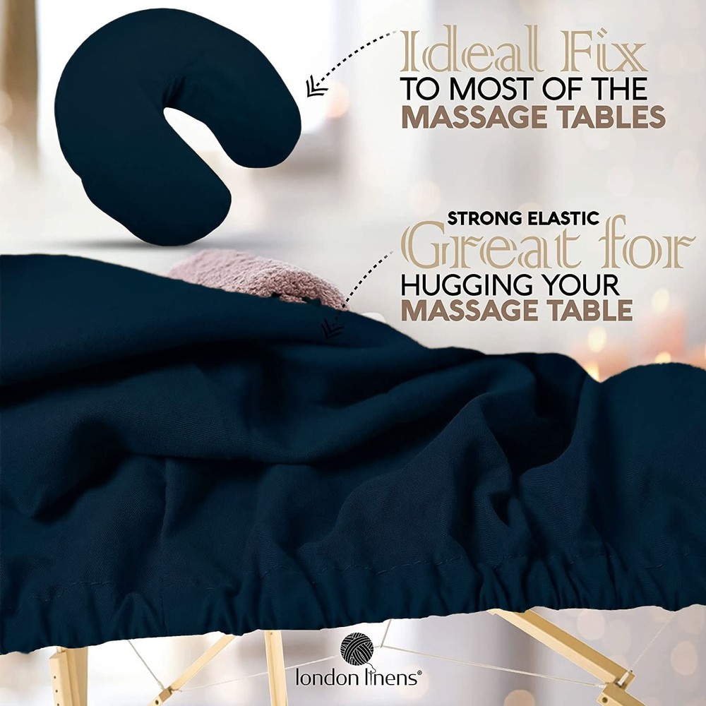 Soft Microfiber Massage Table Sheets Set 3 Piece Set - Includes Massage Table...