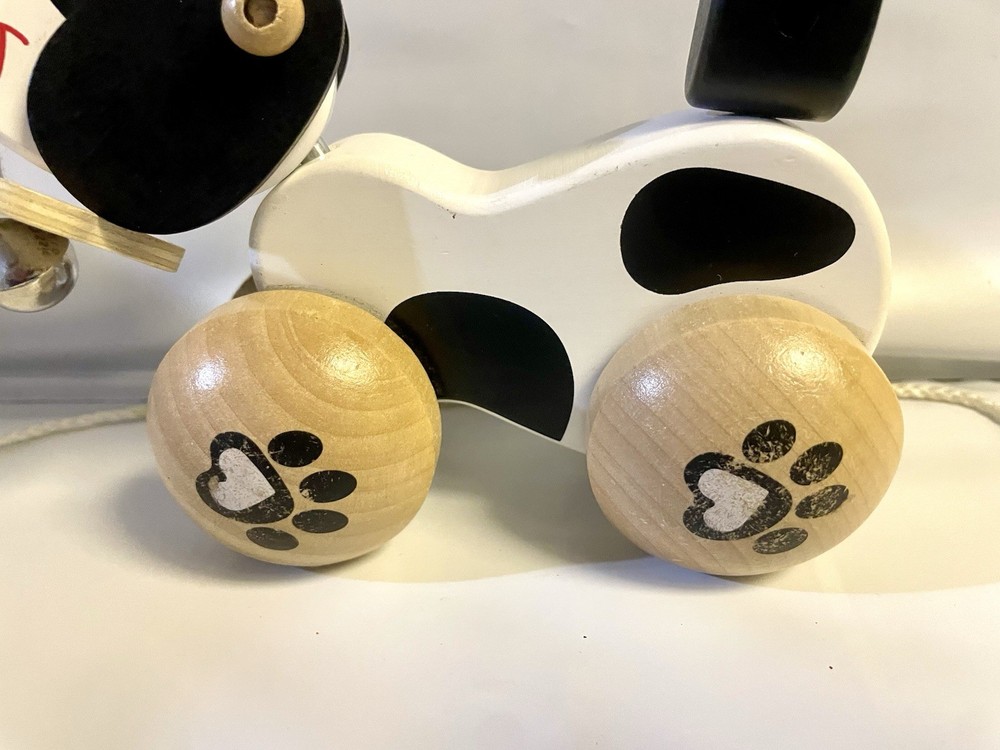 Classic World Wooden Pull Dog Toy