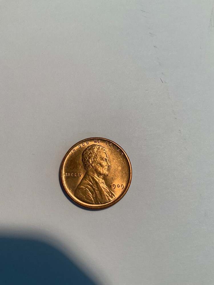 1909 VDB LINCOLN CENT COIN # 3