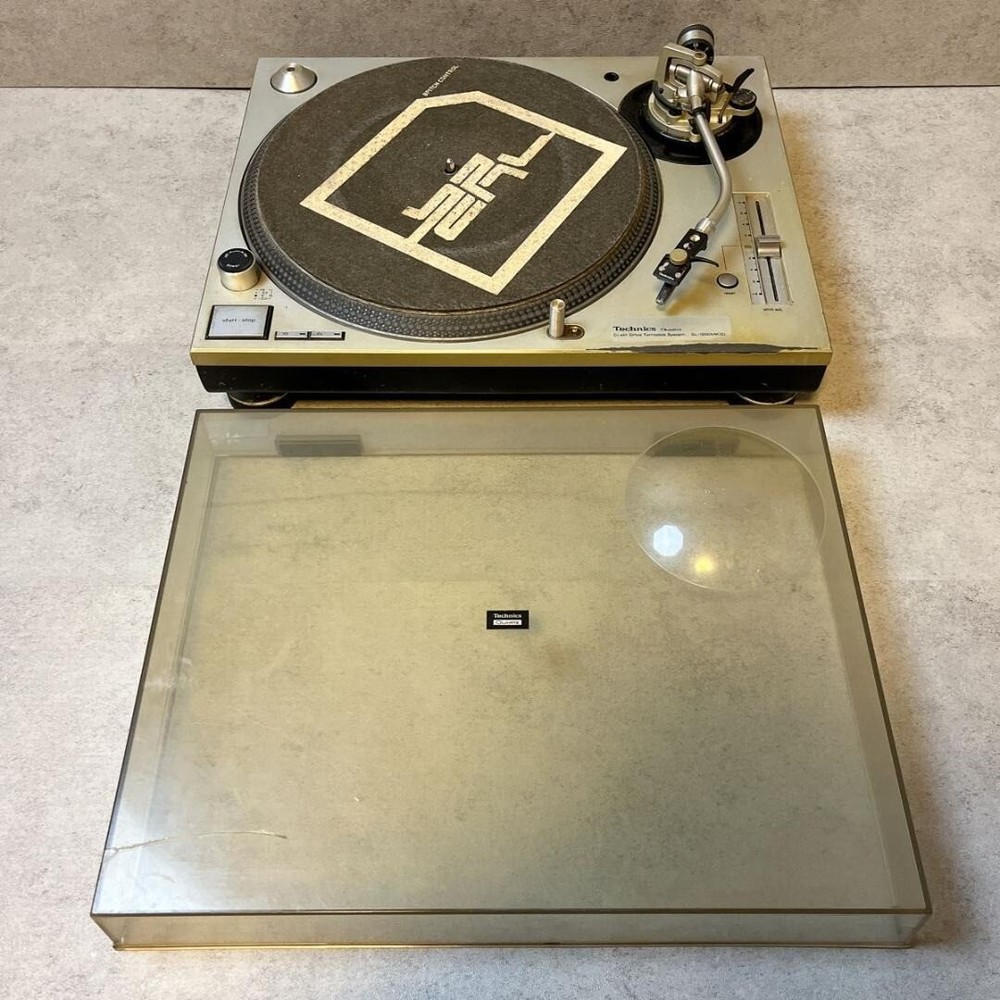 Technics SL-1200MK3D Silver Direct Drive DJ Turntable record player Working Used
