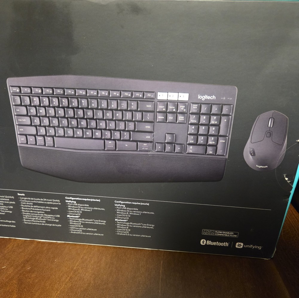 Logitech MK850 Performance Wireless Keyboard & Mouse Combo 920-008219 Brand New