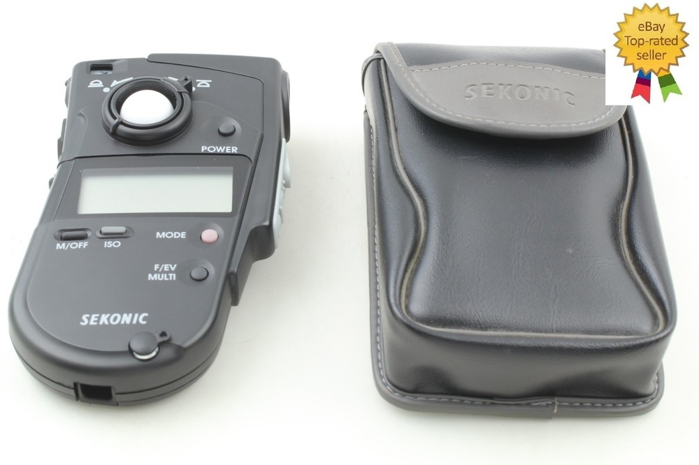 [Top MINT w/ Case] SEKONIC L-408 Multi Master Exposure Light Meter From JAPAN