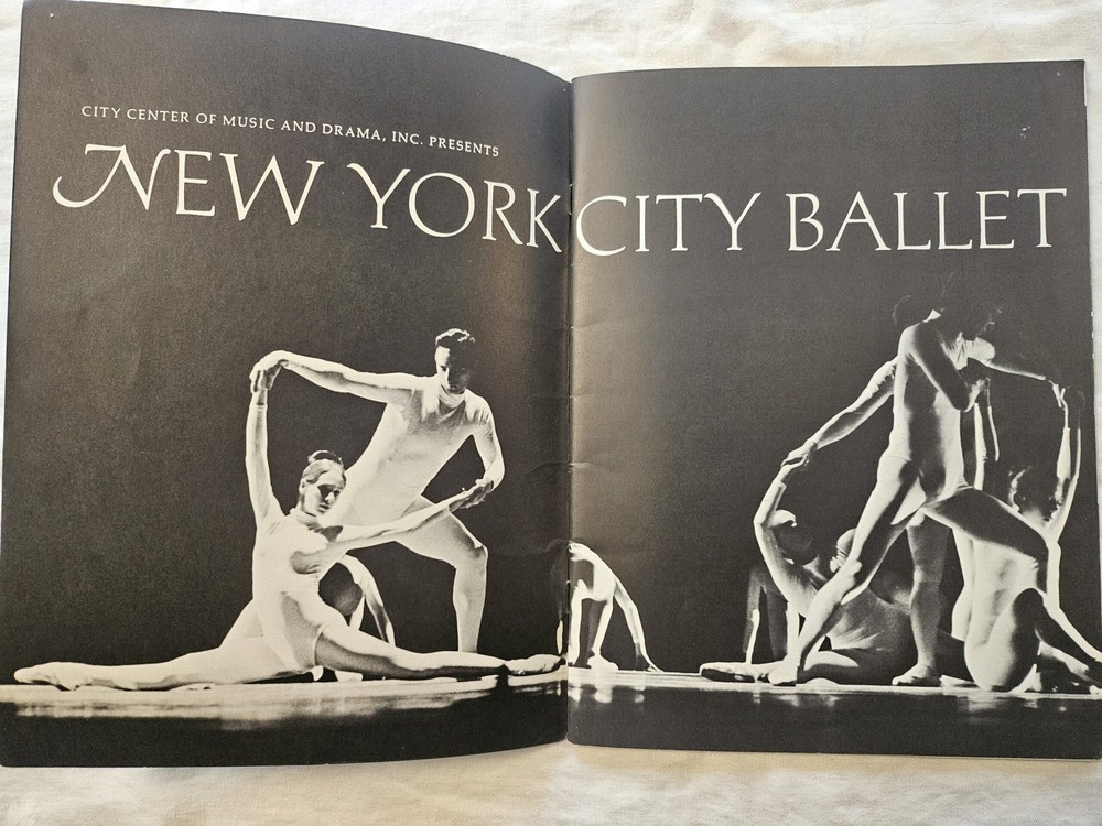 New York City Ballet Souvenir Program Book 1983