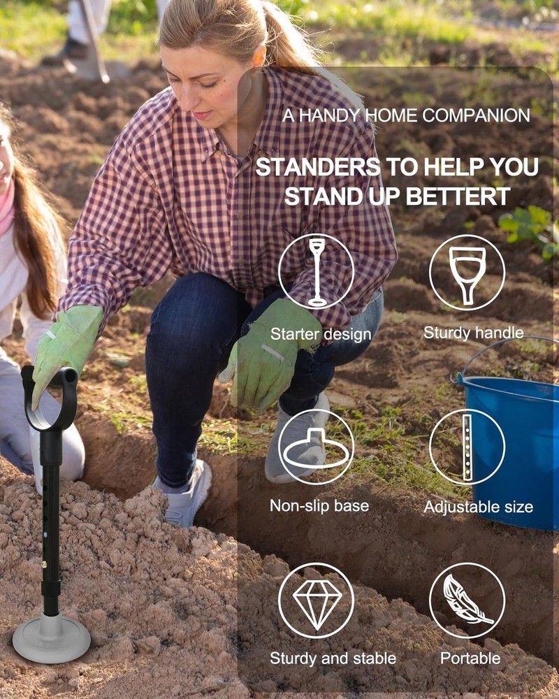 Mobility Aids Tool, Standing Aids Supports, 6 Size Adjustable Device to Help ...