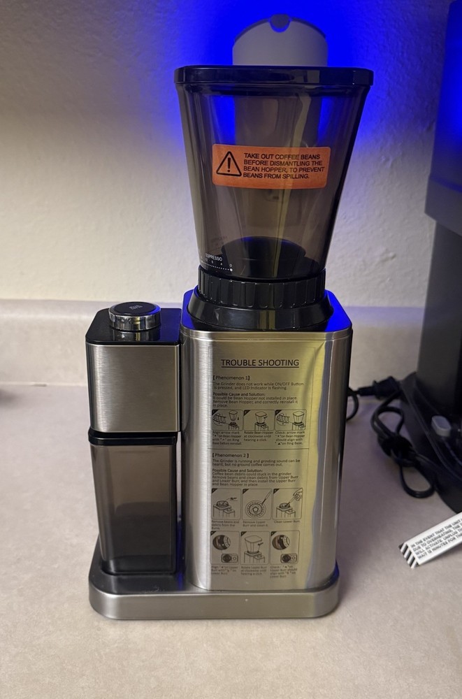 binROC/Anti-Static/Coffee Grinder/48 Grind Settings/Espresso/ModCG2002/Tested