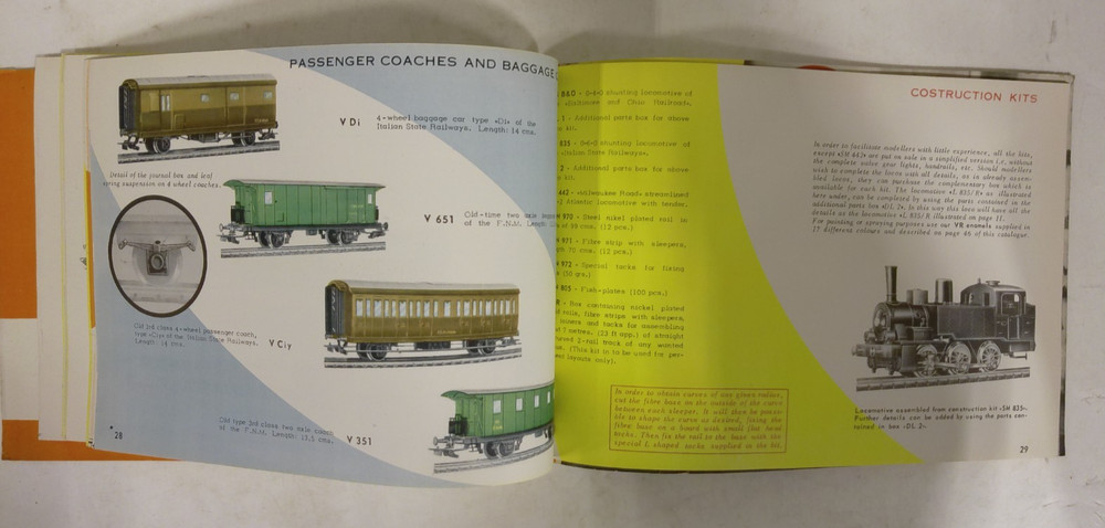 Rivarossi HO Scale 1959 General Catalog