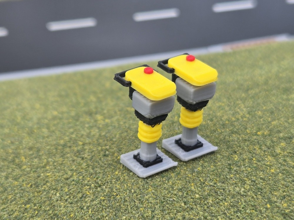 1/50 Scale 3D Vibratory Rammer/Jumping Jack *2 Pack*