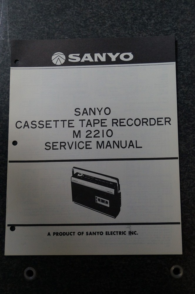 Sanyo M2210 Service Manual