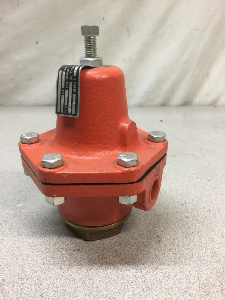 NEW CASH VALVE 1/2" Pressure Regulating Reducing Valve Type B Regulator 10-50psi