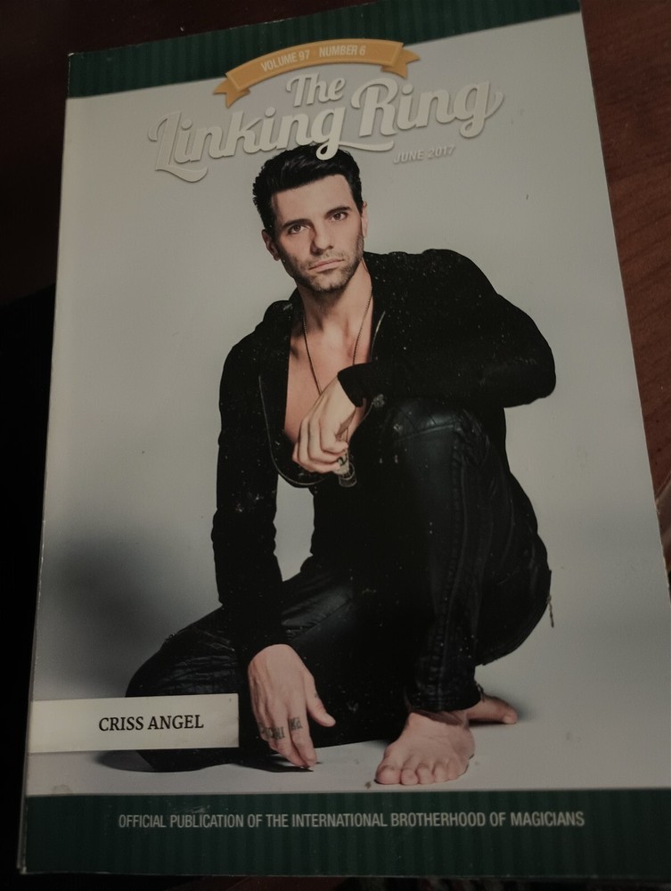 Criss Angel Linking Ring Issue 2017