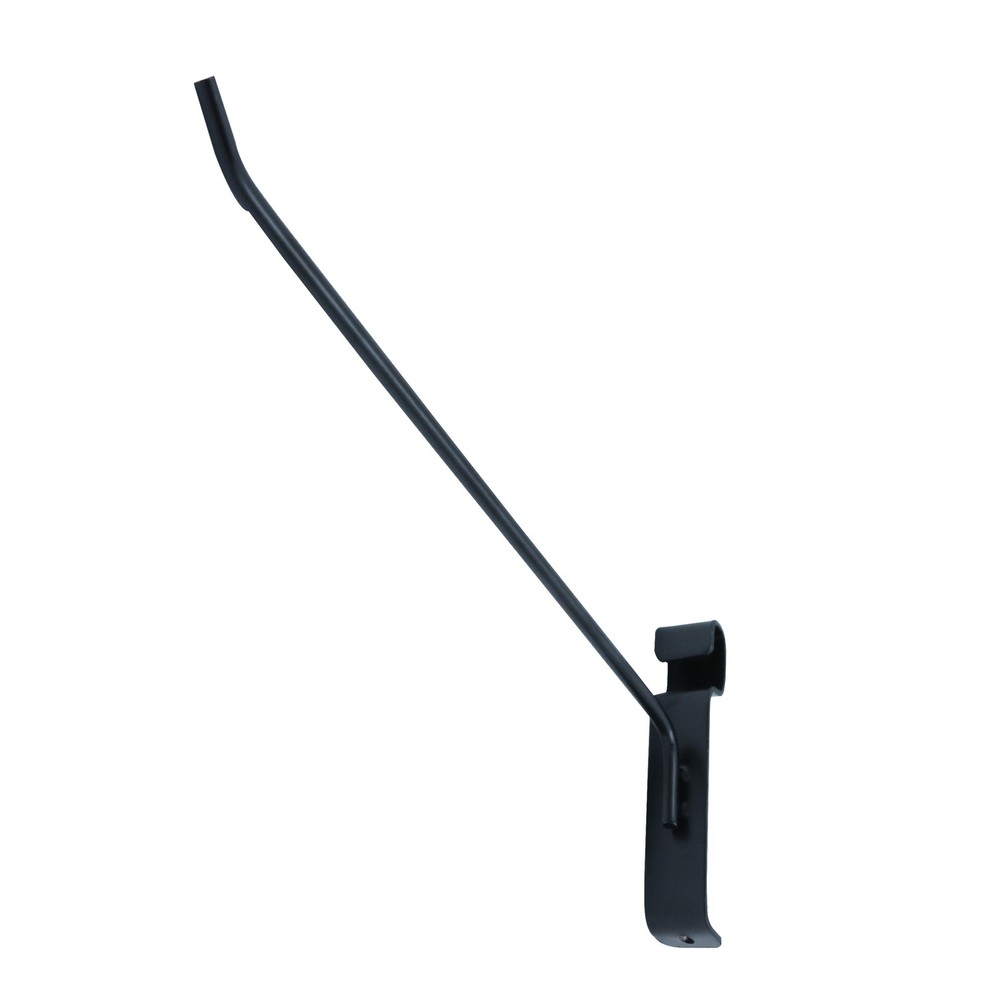 SSWBasics 10 Inch Black Peg Hook for Gridwall 50 Pack Grid Wall Hooks